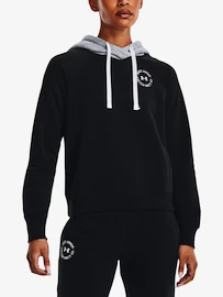 Felpa da donna Under Armour Rival Fleece CB Hoodie-BLK