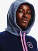 Felpa da donna Under Armour  Rival Fleece CB Hoodie-NVY