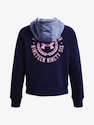 Felpa da donna Under Armour  Rival Fleece CB Hoodie-NVY