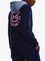 Felpa da donna Under Armour  Rival Fleece CB Hoodie-NVY