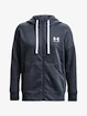 Felpa da donna Under Armour  Rival Fleece FZ Hoodie-GRY