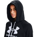 Felpa da donna Under Armour  Rival Fleece Logo Hoodie Black