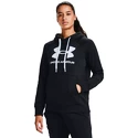 Felpa da donna Under Armour  Rival Fleece Logo Hoodie Black