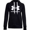 Felpa da donna Under Armour  Rival Fleece Logo Hoodie Black