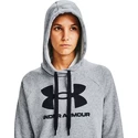 Felpa da donna Under Armour  Rival Fleece Logo Hoodie grey