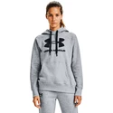 Felpa da donna Under Armour  Rival Fleece Logo Hoodie grey