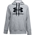 Felpa da donna Under Armour  Rival Fleece Logo Hoodie grey