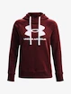 Felpa da donna Under Armour  Rival Fleece Logo Hoodie-RED