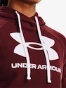 Felpa da donna Under Armour  Rival Fleece Logo Hoodie-RED