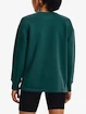 Felpa da donna Under Armour  Rival Fleece Oversize Crew-GRN