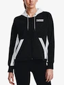 Felpa da donna Under Armour  Rival + FZ Hoodie-BLK