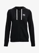 Felpa da donna Under Armour  Rival Terry FZ Hoodie-BLK