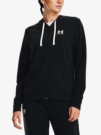 Felpa da donna Under Armour Rival Terry FZ Hoodie-BLK