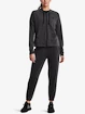 Felpa da donna Under Armour  Rival Terry FZ Hoodie-GRY