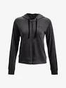 Felpa da donna Under Armour  Rival Terry FZ Hoodie-GRY