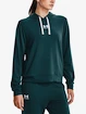 Felpa da donna Under Armour  Rival Terry Hoodie-GRN