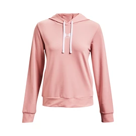 Felpa da donna Under Armour Rival Terry Hoodie-PNK