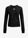 Felpa da donna Under Armour  Rival Terry Print Crew-BLK