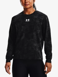 Felpa da donna Under Armour Rival Terry Print Crew-BLK