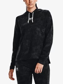 Felpa da donna Under Armour Rival Terry Print Hoodie-BLK