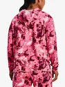 Felpa da donna Under Armour  Rival Terry Print Hoodie-PNK