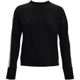 Felpa da donna Under Armour Rival Terry Taped Crew-BLK