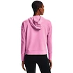 Felpa da donna Under Armour  Rival Terry Taped Hoodie Planet Pink