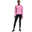 Felpa da donna Under Armour  Rival Terry Taped Hoodie Planet Pink M