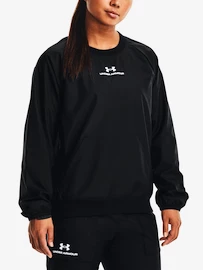 Felpa da donna Under Armour Storm Rush Woven Crew-BLK