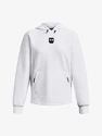 Felpa da donna Under Armour  Summit Knit Hoodie-WHT