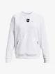 Felpa da donna Under Armour  Summit Knit Oversize Crew-WHT