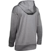 Felpa da donna Under Armour  Synthetic Fleece Chenille Logo PO Hooodie grey