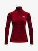 Felpa da donna Under Armour  Tech 1/2 Zip - Twist-RED