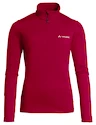 Felpa da donna VAUDE  Livigno Halfzip II W's Crimson Red 36