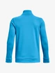 Felpa da ragazzo Under Armour  Fleece 1/4 Zip-BLU