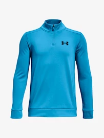 Felpa da ragazzo Under Armour Fleece 1/4 Zip-BLU