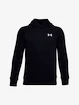 Felpa da ragazzo Under Armour  RIVAL COTTON HOODIE black