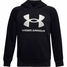 Felpa da ragazzo Under Armour  RIVAL FLEECE HOODIE black