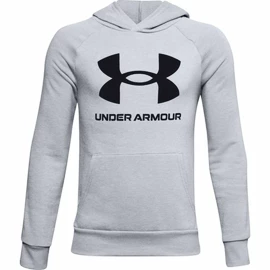 Felpa da ragazzo Under Armour Rival Fleece Hoodie light grey