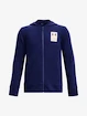 Felpa da ragazzo Under Armour  Rival Terry FZ Hoodie-BLU