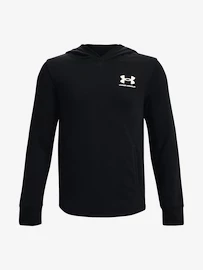 Felpa da ragazzo Under Armour Rival Terry Hoodie-BLK