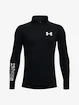 Felpa da ragazzo Under Armour  Tech BL 1/2 Zip-BLK