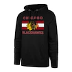 Felpa da uomo 47 Brand  NHL Chicago Blackhawks BURNSIDE Pullover Hood M