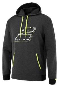 Felpa da uomo Babolat  Aero Hood Sweat Black Heather