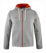 Felpa da uomo Babolat  Exercise Hood Jacket Men High Rise Hthr M