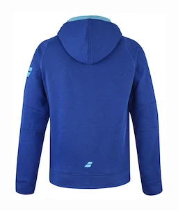 Felpa da uomo Babolat  Exercise Hood Jacket Men Sodalite Blue M