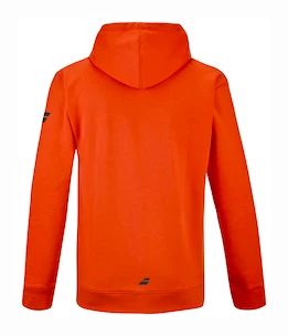 Felpa da uomo Babolat  Exercise Hood Sweat Men Fiesta Red M