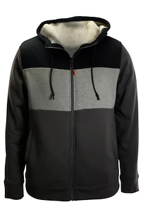 Felpa da uomo Bauer   FLC SHERPA FULL ZIP HOODIE L, Blu