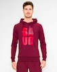 Felpa da uomo BIDI BADU  Protected Leafs Chill Hoody Bordeaux XL