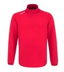 Felpa da uomo CCM  LOCKER ROOM FLEECE 1/4 ZIP Red